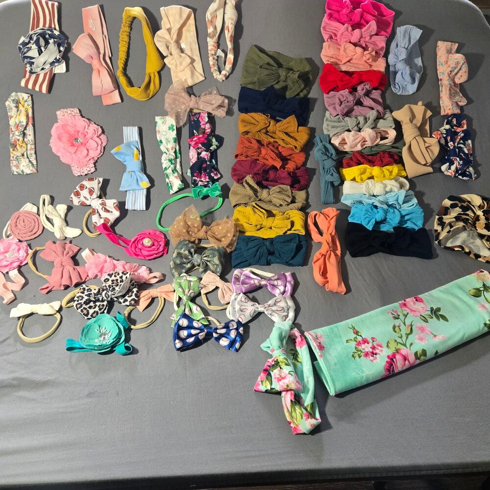 Large baby Headband, Bow Lot & Bow organizer